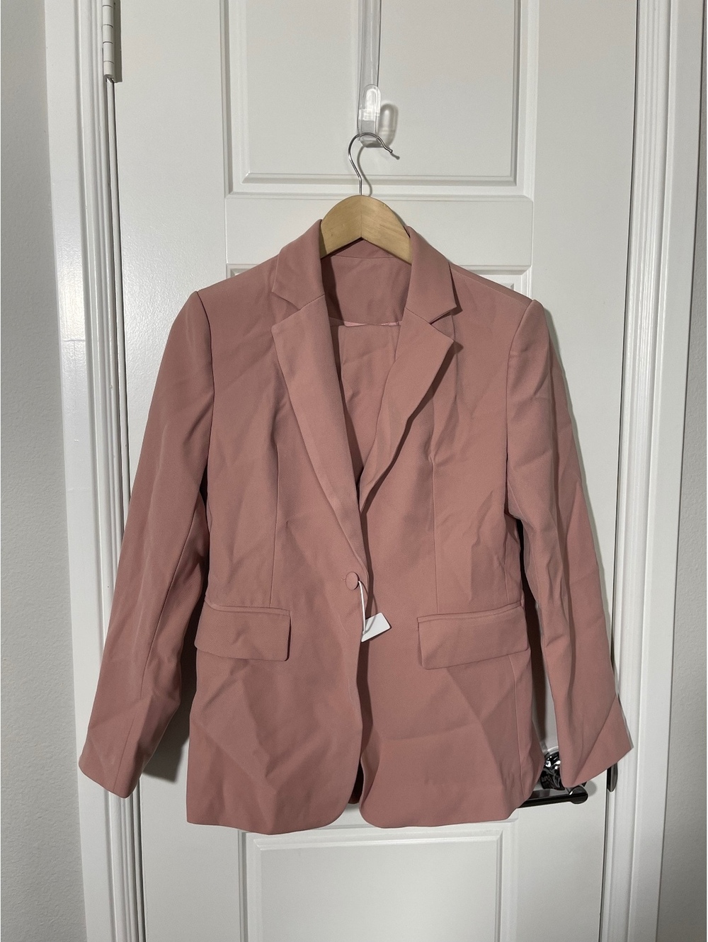 Women’s Pant Suits Size XS Pink Business Suits 2 Pieces W469